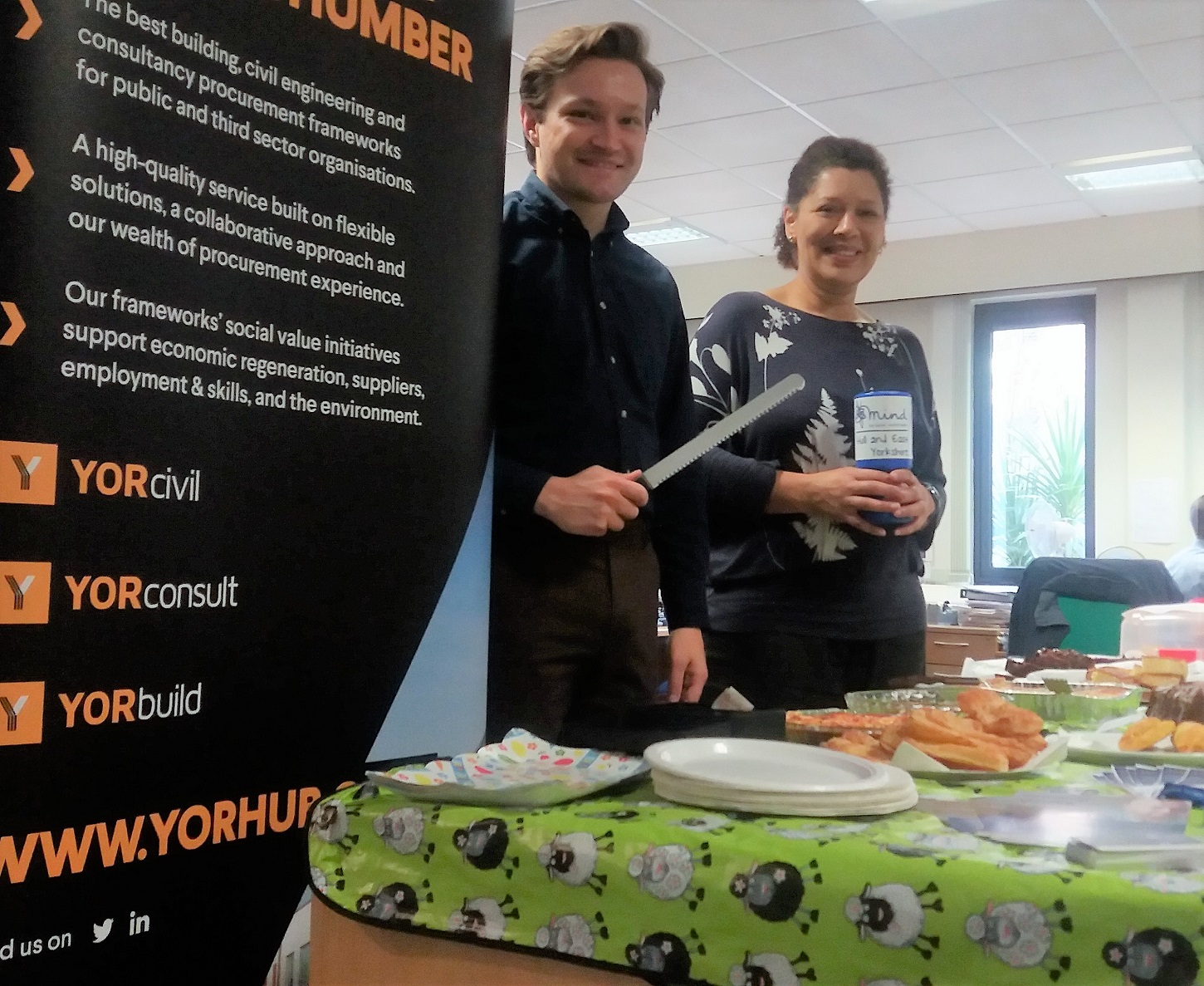YORhub contractors mark World Mental Health Day 2019