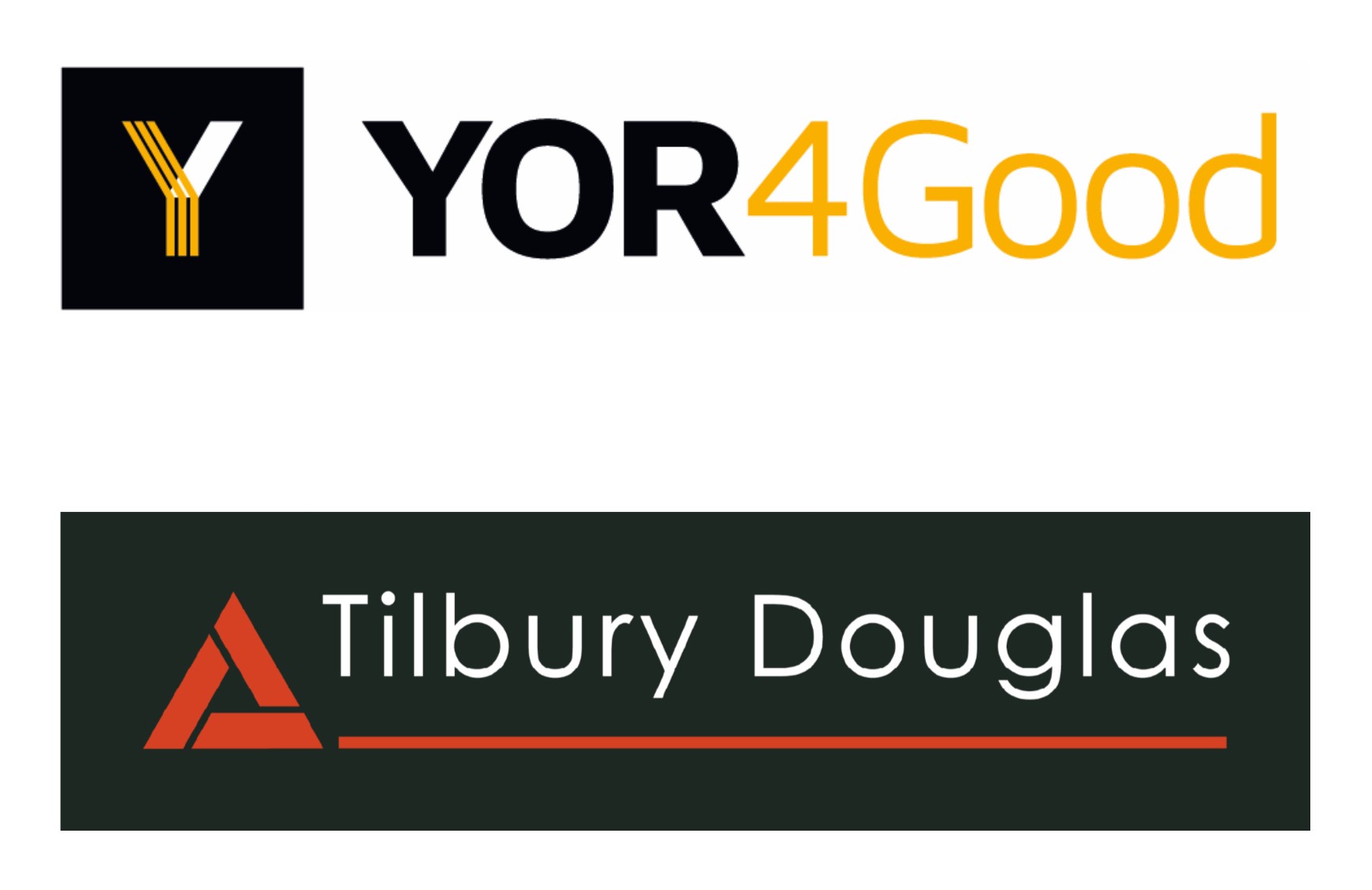 YOR4Good, Tilbury Douglas logos