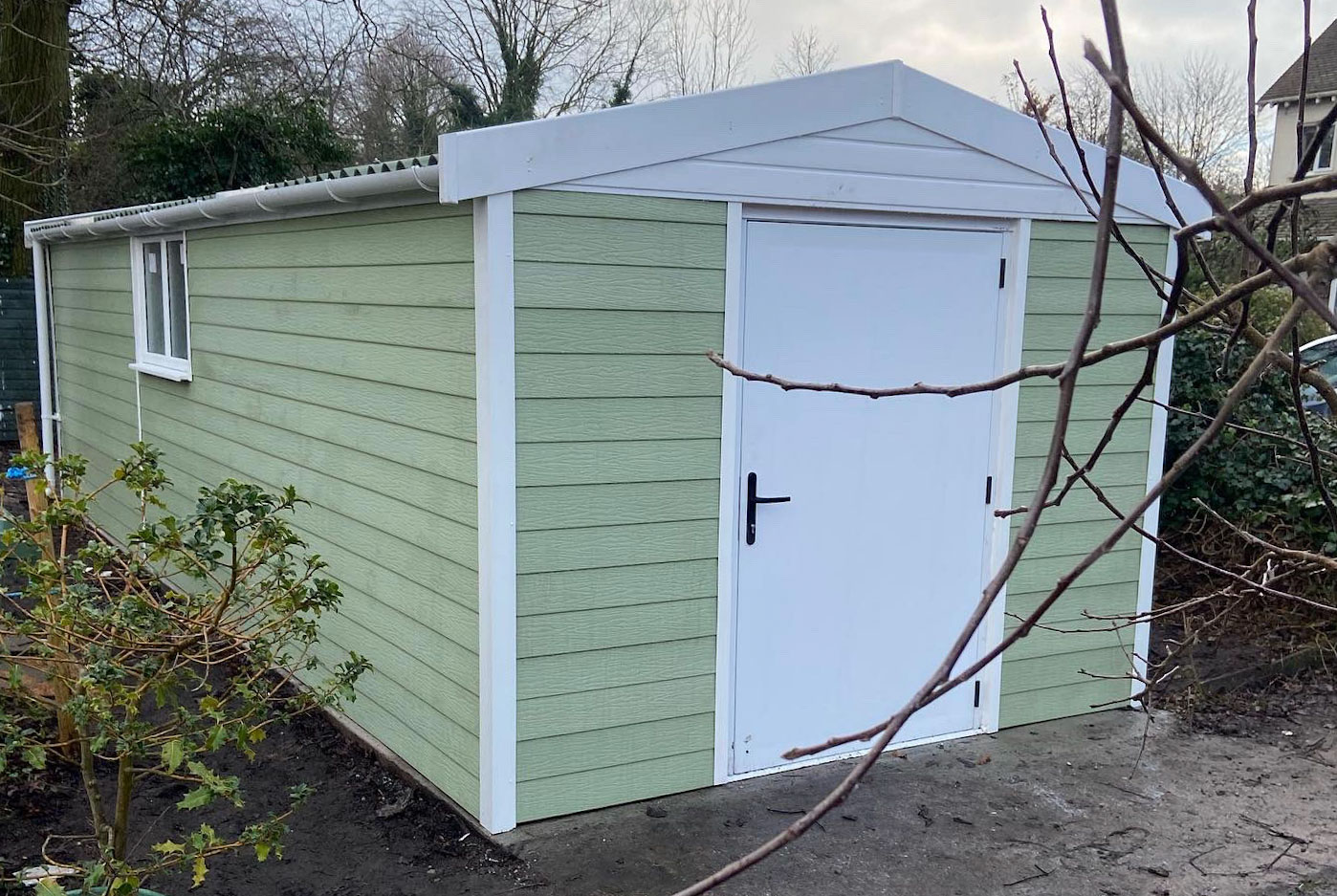 New shed at Anne Memorial Allotments