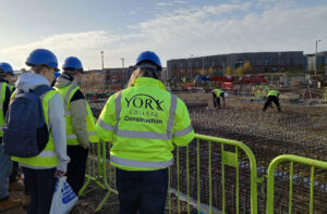 Construction Students from York College 