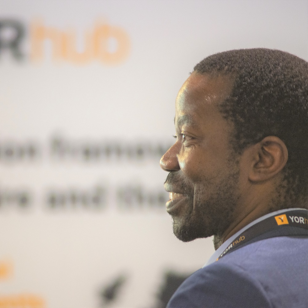 Attendee at YORhub Conference 2019
