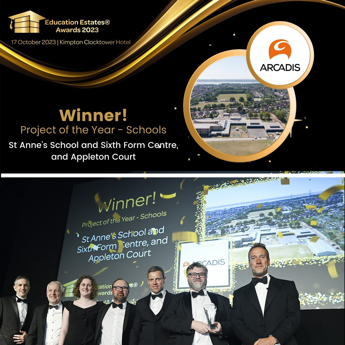 St Anne's Education Estates award winners