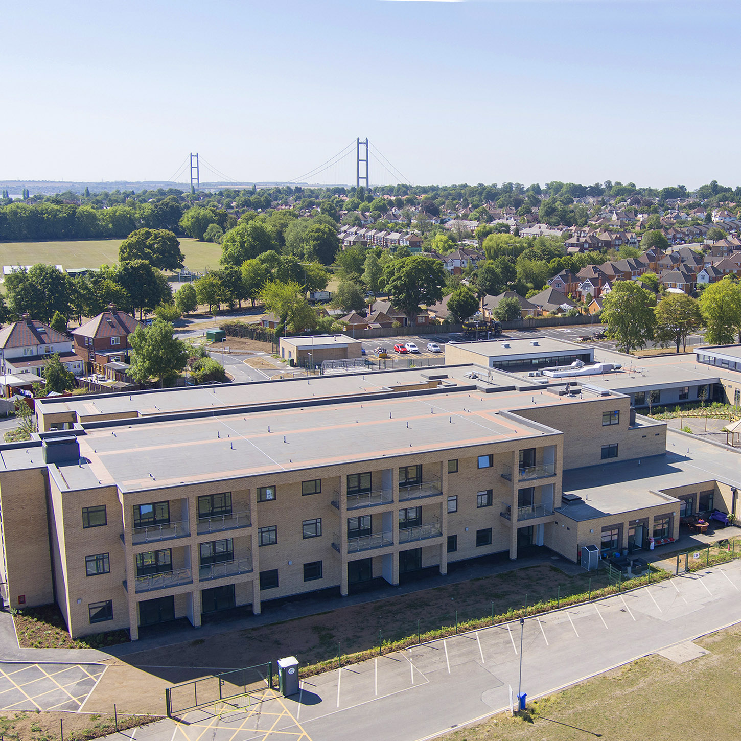 St Anne's School + Residence Hessle aerial