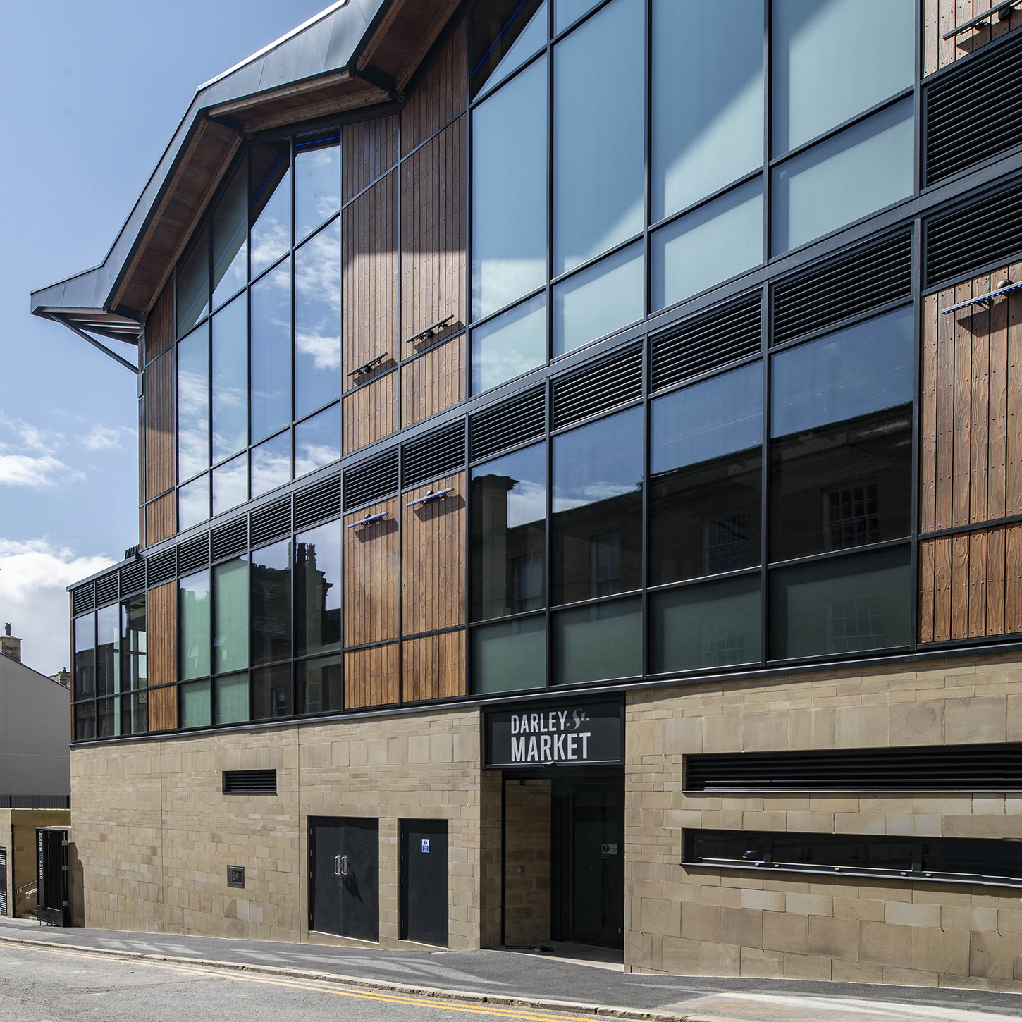 Darley Street Market exterior side entrance
