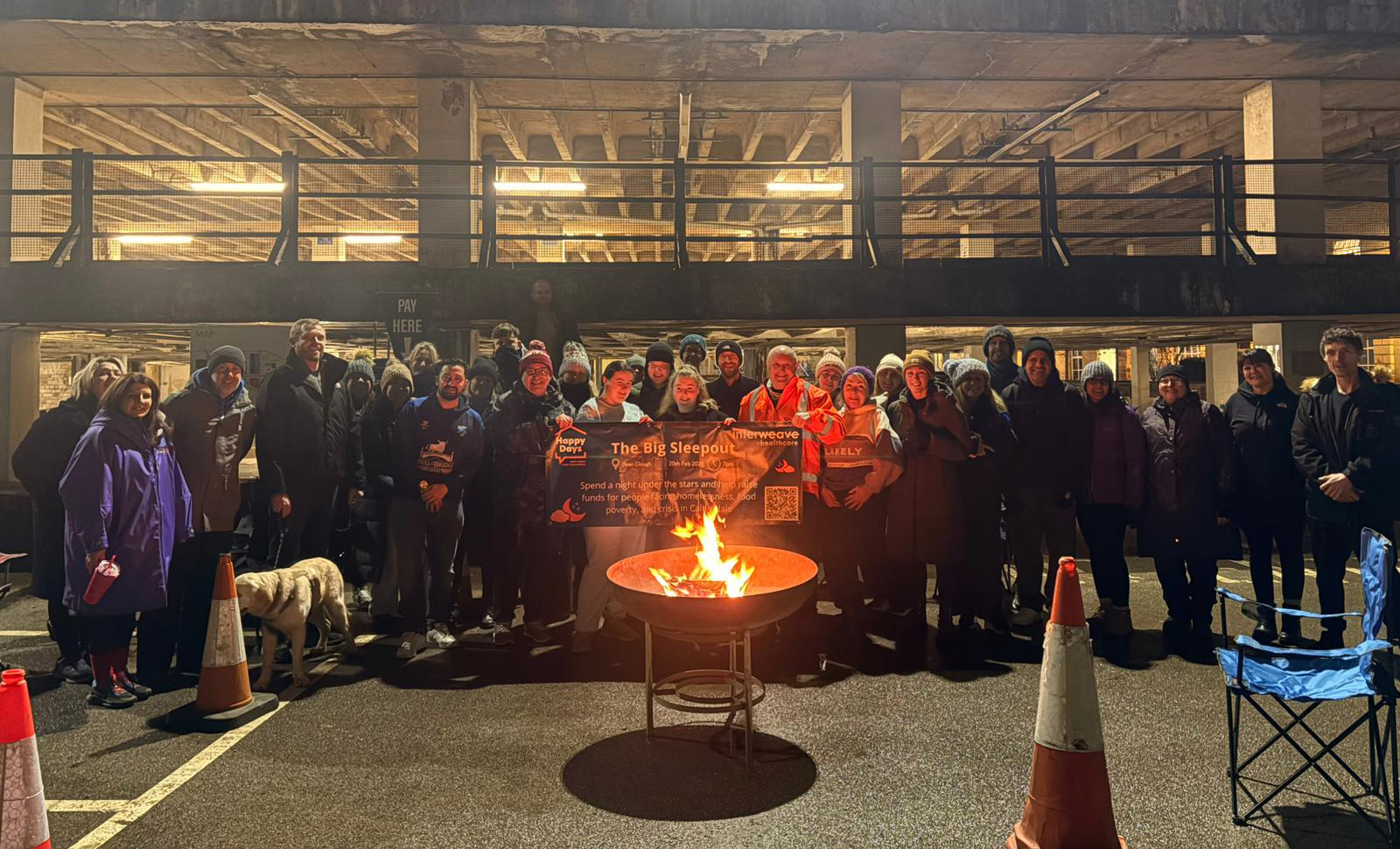 Big Sleepout group