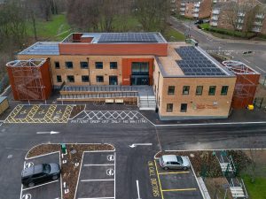 Spital Street Health Centre aerial image