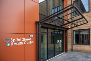 Spital Street Health Centre entrance