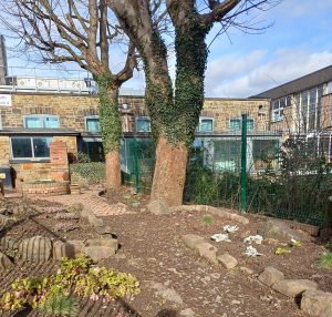 Chesterfield college sensory garden