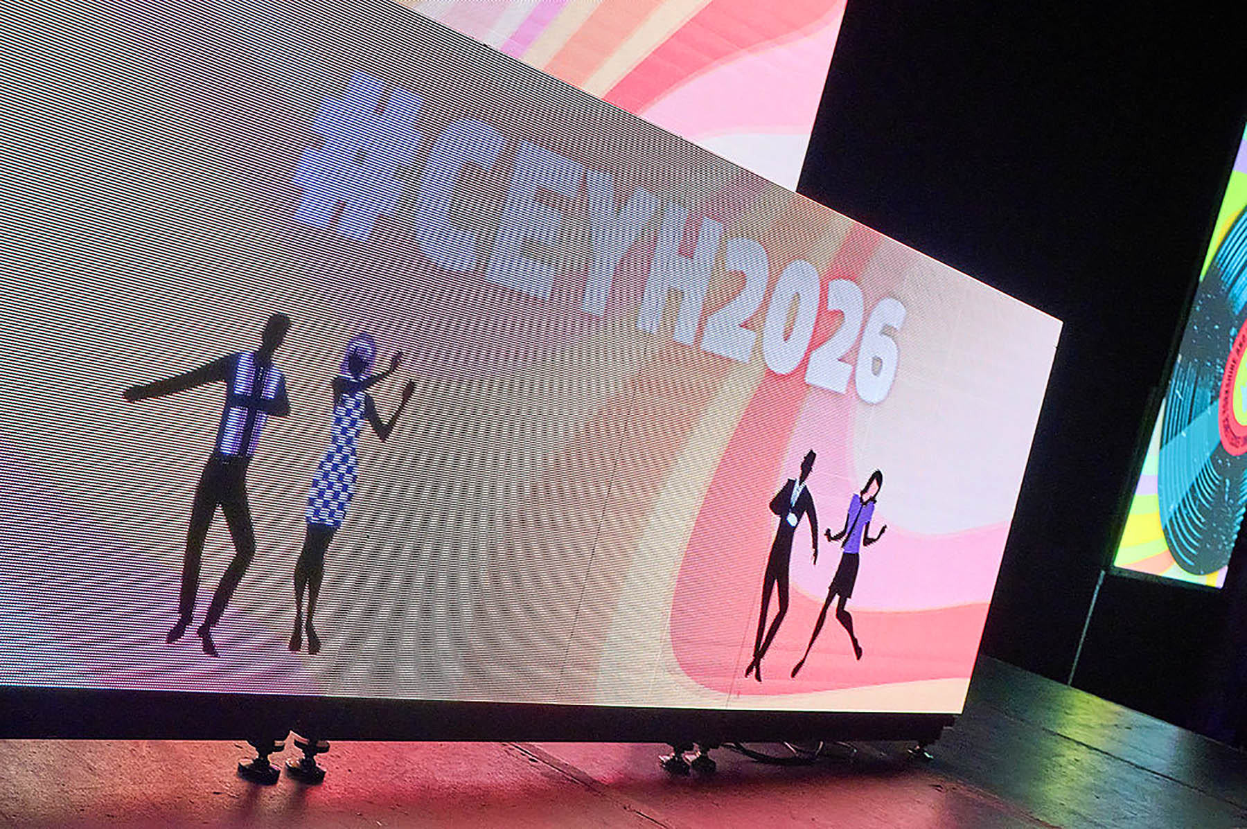 CEYH Awards banner figures on screen