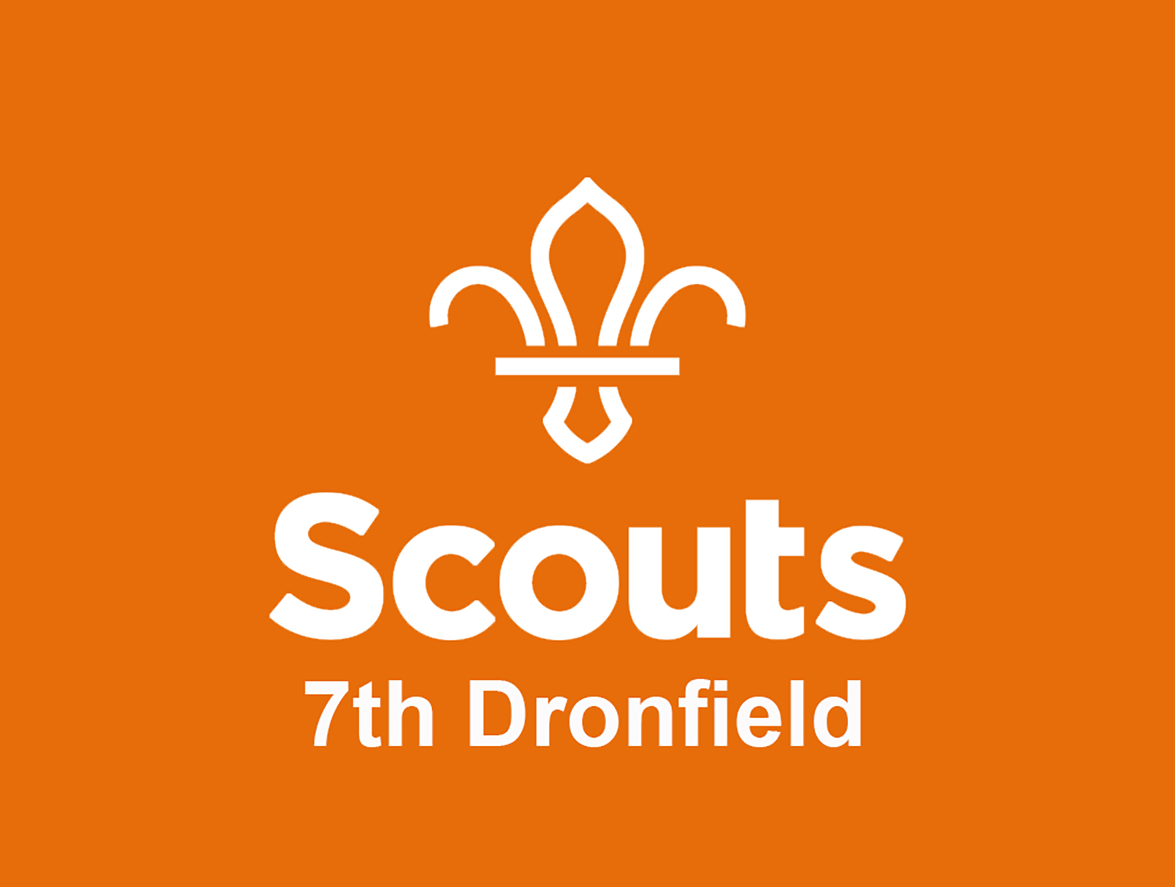 Dronfield 7th Scouts banner
