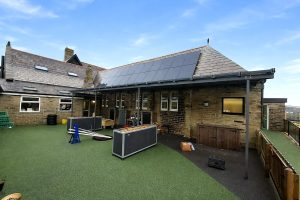 Keelham School Solar Canopy on roof