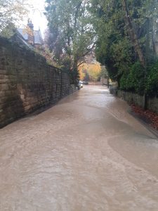 Flooding in Whiston