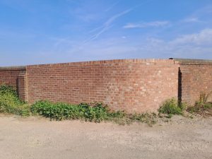 Blackwell perimeter wall replacement section