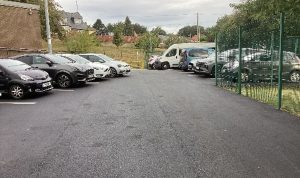 Highbury School car park resurfaced