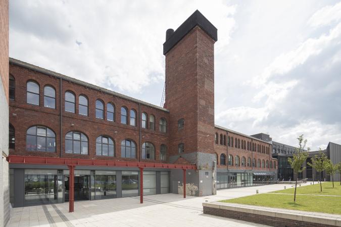 Leeds City College Printworks Campus, external