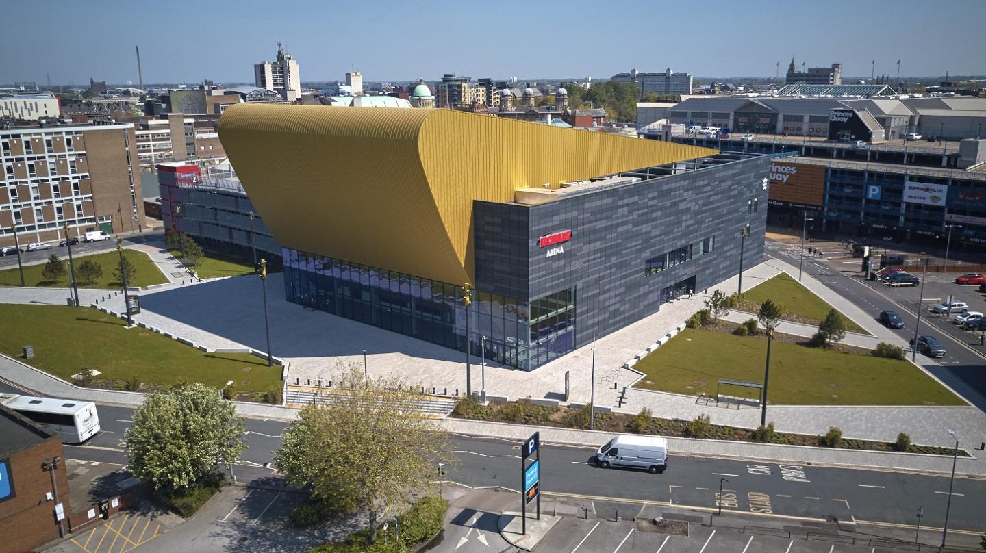 Bonus Arena exterior Hull