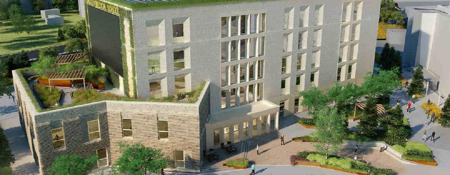 University of Lincoln Medical School - exterior design view University of Lincoln Medical School - exterior design view
