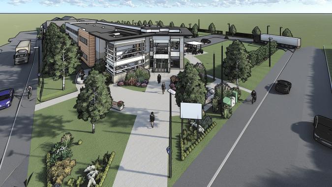 Beverley Enterprise Centre artists impression image
