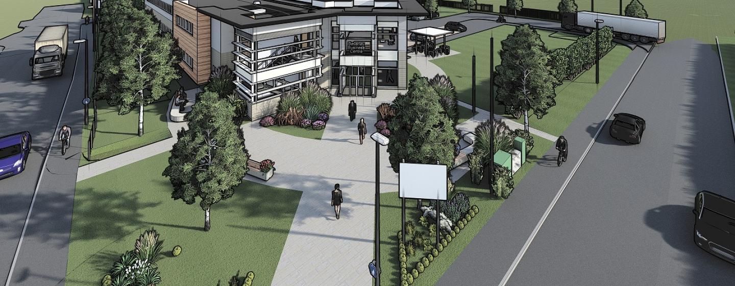 Beverley Enterprise Centre artists impression image Beverley Enterprise Centre artists impression image