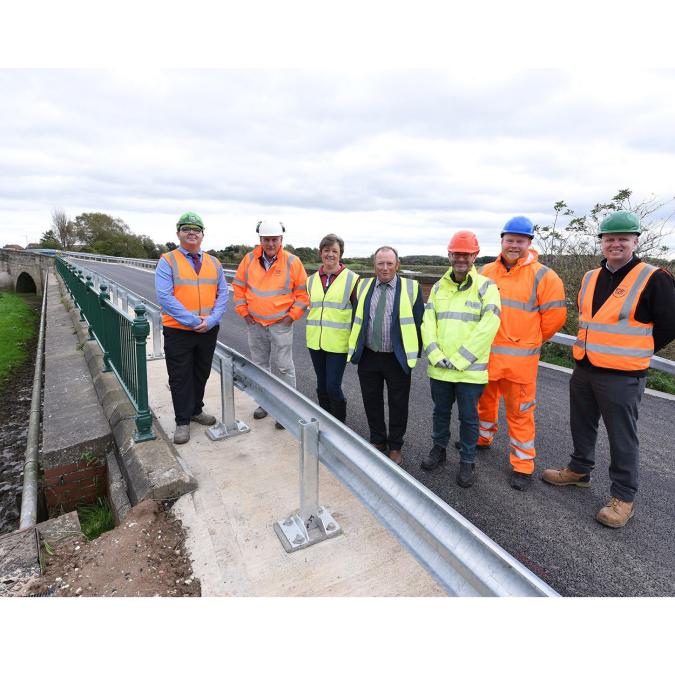 Bubwith bridge opening Bubwith-bridge-opening group pic