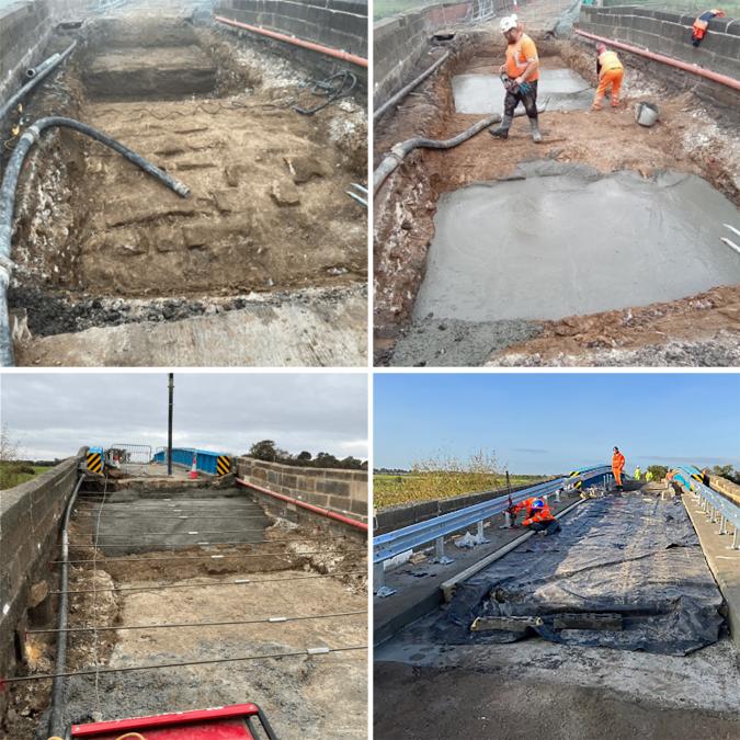 Bubwith bridge Flood arch repairs Bubwith bridge Flood arch repairs