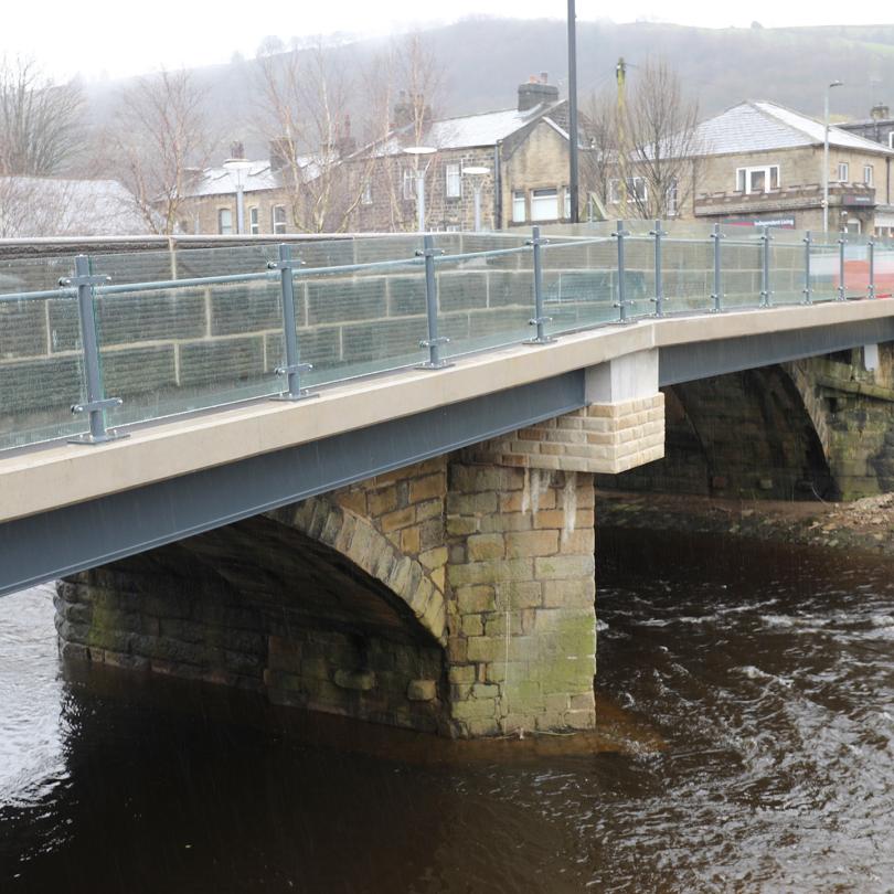 Mytholmroyd Footbridge completed