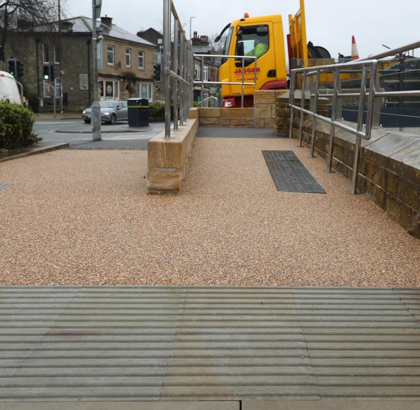 Mytholmroyd Bridge dog-leg ramp