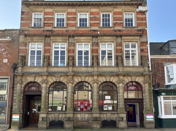 Bridlington Library facade