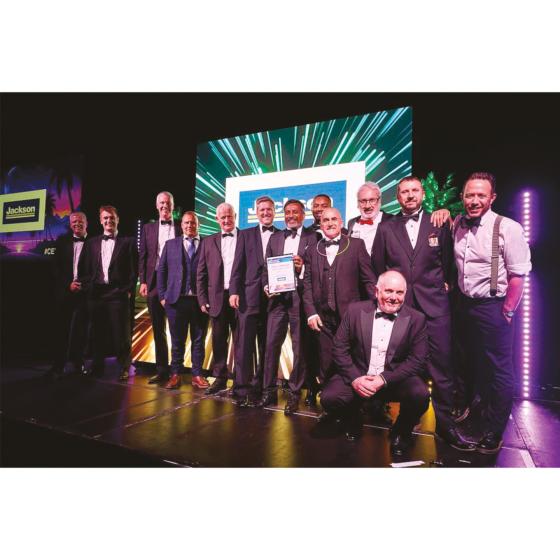The Jackson team was highly commended at the Constructing Excellence Awards in Leeds in July