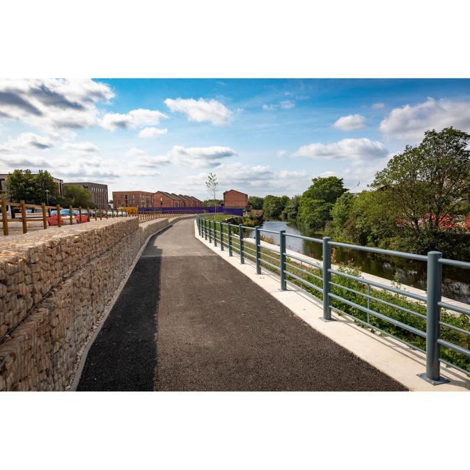 New pathway along River Rother