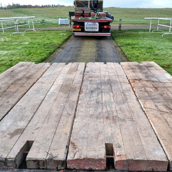 Pontefract reservoir access track