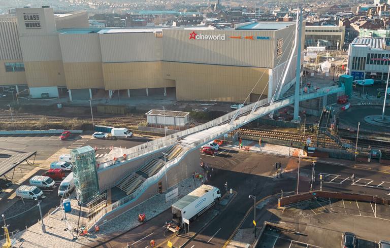 Market Gate bridge completed