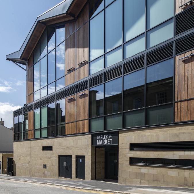 Darley Street Market exterior side entrance
