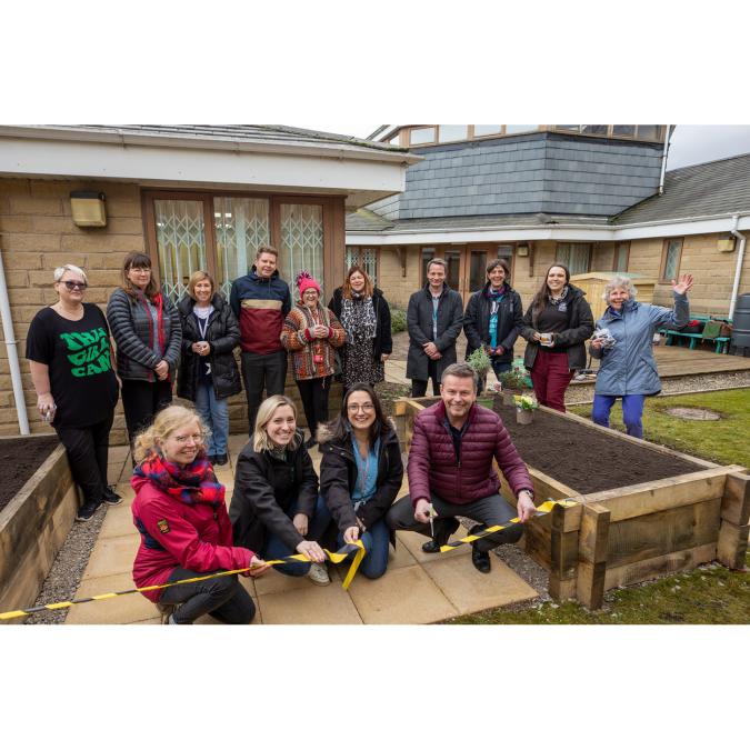 Allotments at Grenoside Medical Centre, Sheffield