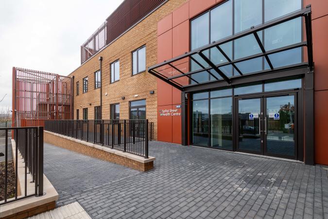 Spital Street Health Centre entrance