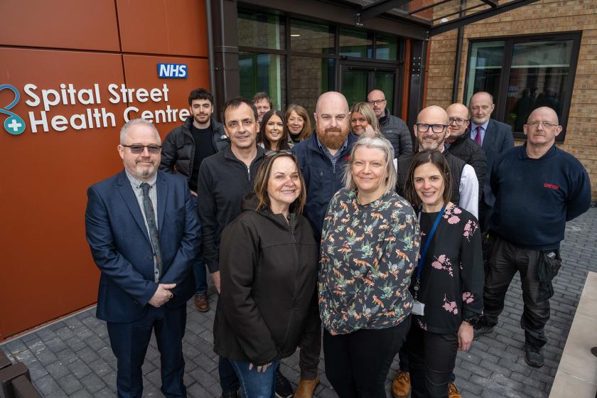 Spital Street Health Centre opening