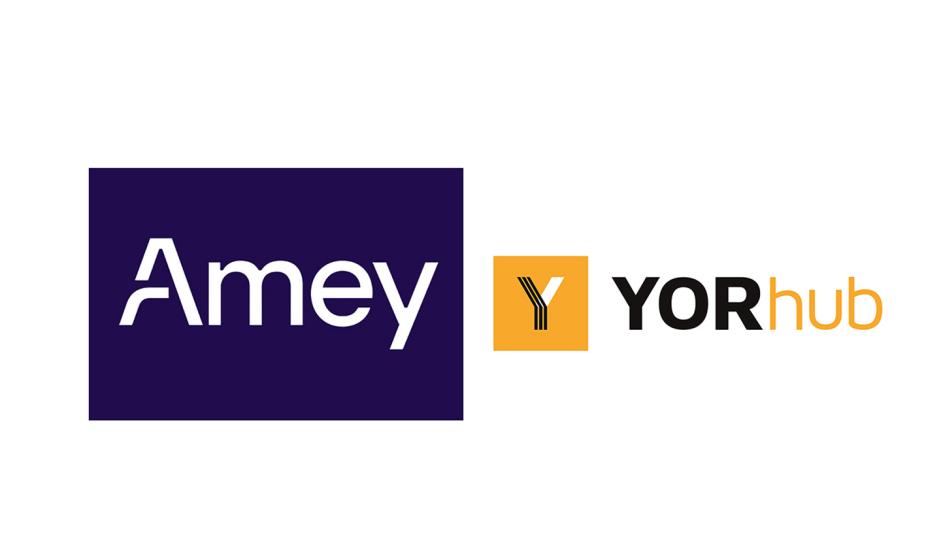 Amey YORhub logos events
