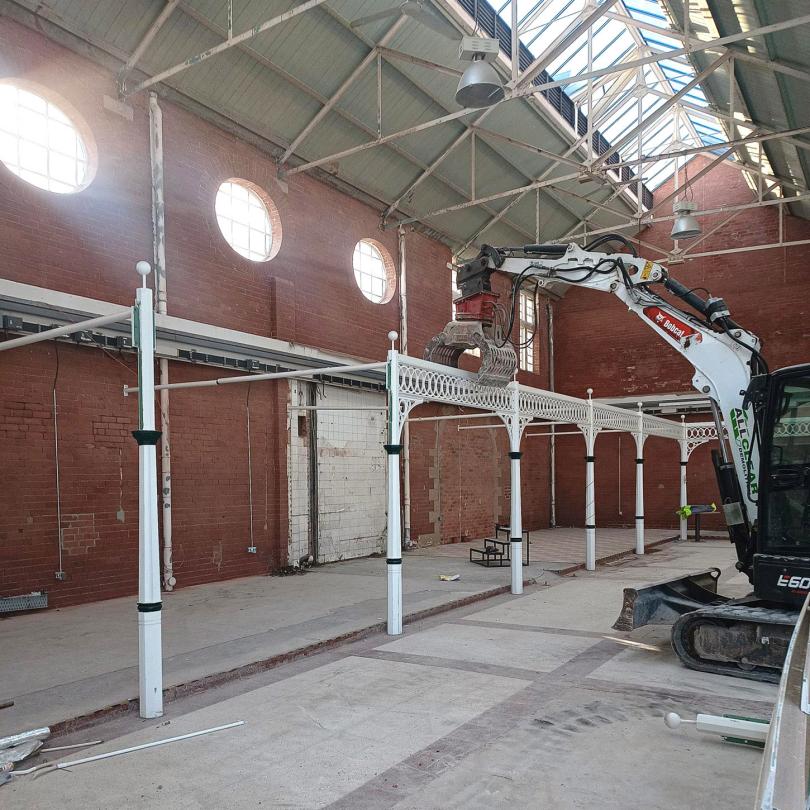 Goole Market Hall refurbishment