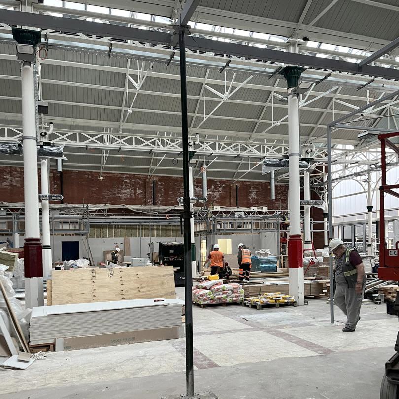 Goole Market Hall refurbishment
