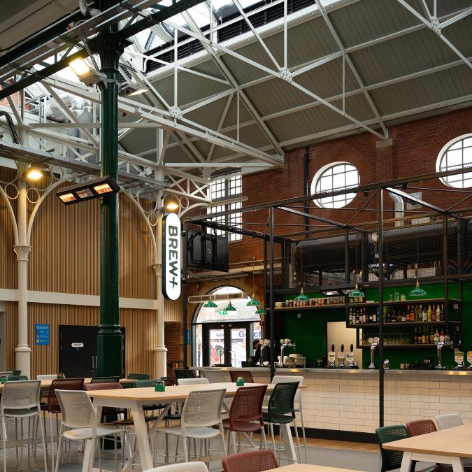 Goole Market Hall interior