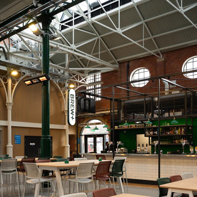 Goole Market Hall interior
