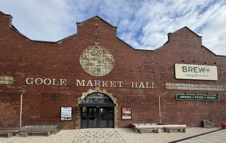 Goole Market Hall Main facade