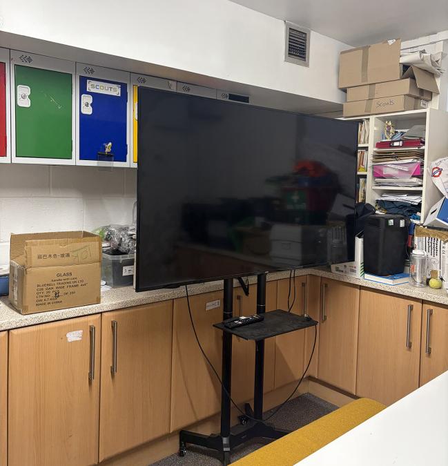 Dronfield Scout Hut AV equipment