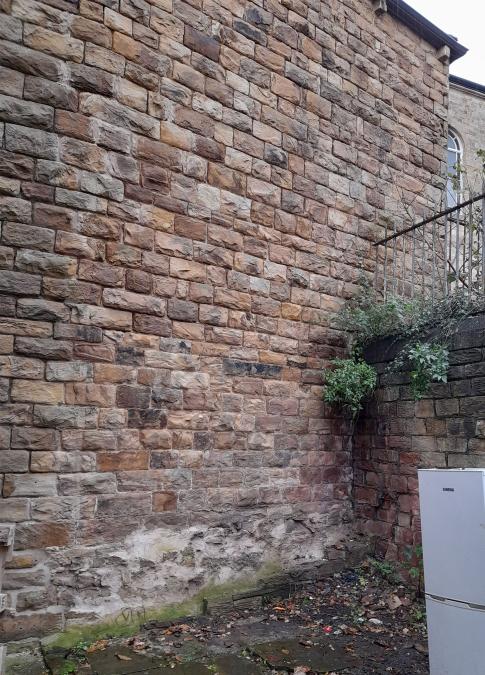 Blockwork and masonry was allowing damp into the building