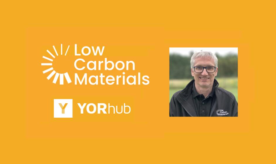 Low Carbon Materials YORhub logo webinar